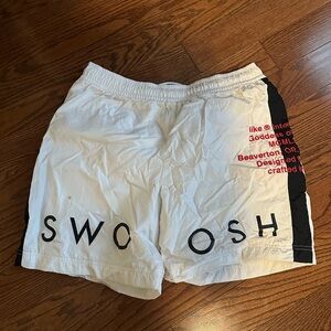 Nike Swoosh Shorts Size Medium
